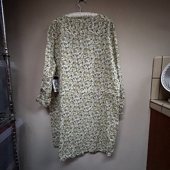 Live Life by Sanctuary Women's Mini Turner Dress Retro Boho Floral Size XL New - Picture 2 of 10